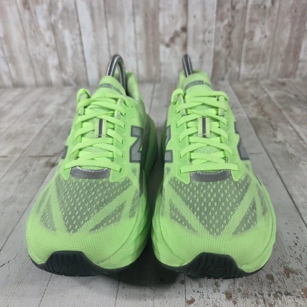 New Balance FuelCell Rebel v4 Neon Lime Green Silver‎ Run Shoes WFCXLZ5 Mens 8